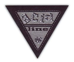 Nažehlovací etikety střední - acid line